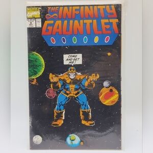 Infinity Gauntlet #4 Marvel 1991 Comic Book
